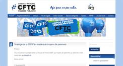 Desktop Screenshot of cftc-dgfip.fr